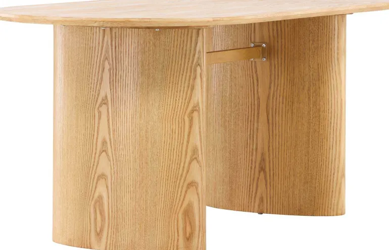 Table de repas ovale 140 x 90 cm Isolde