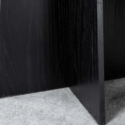 Table de repas ronde ⌀110 cm Bootcut (Noir)