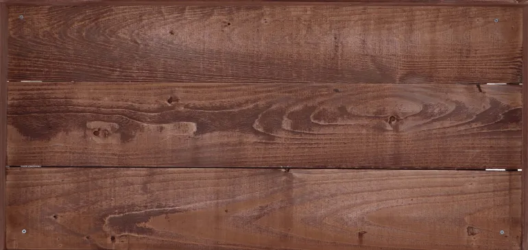 Table à rempoter en pin Nature (Teinté marron)