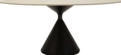 Table repas en métal et MDF Space 180 x 90 x 73 cm