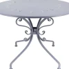 Table ronde en fer 70 cm Belle Époque