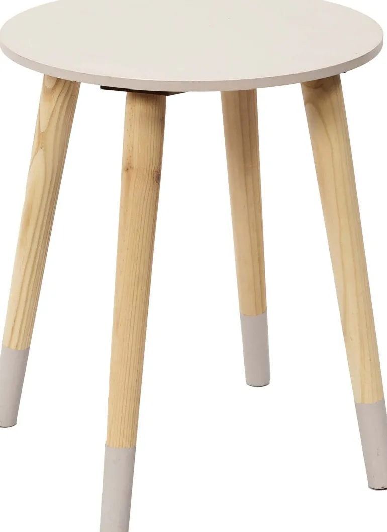 Tables gigognes bicolores Scandi (Lot de 2) (Rose)