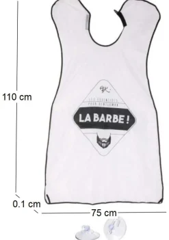 Tablier à barbe et moustache