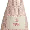 Tablier de cuisine en coton Miam