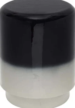 Tabouret en métal bicolore Borrar (Gris)
