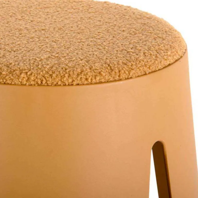 Tabouret en polypropylène Savor (Ocre)