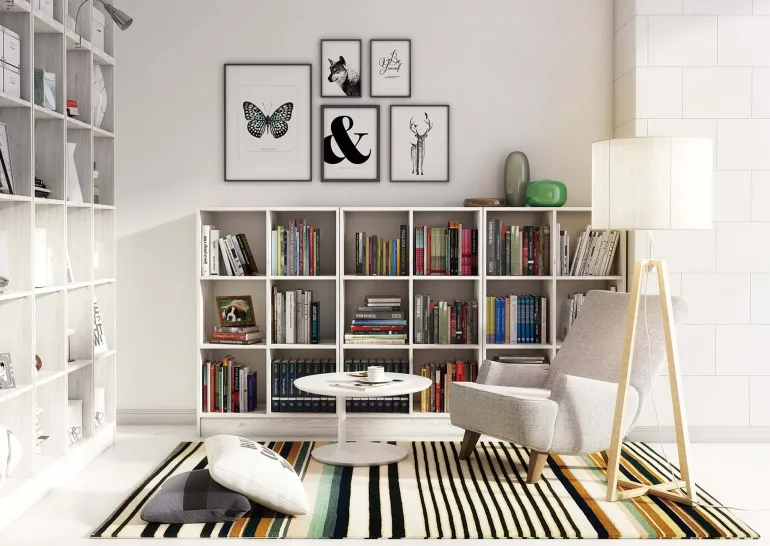Étagère modulaire en pin massif Dinamic (3 tablettes)