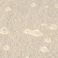 Tapis de séchage vaisselle pliable Udry (Crème)
