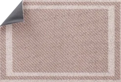 Tapis dessous de paillasson à motifs (Cadre)