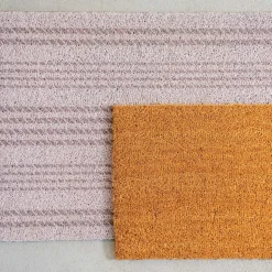 Tapis dessous de paillasson à motifs (Rayures horizontales)