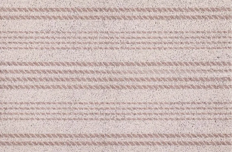 Tapis dessous de paillasson à motifs (Rayures horizontales)