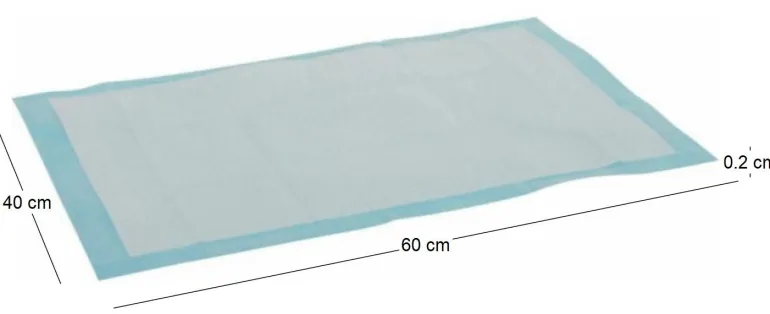Tapis éducateur ultra-absorbant pour chiots (40 x 60 cm)