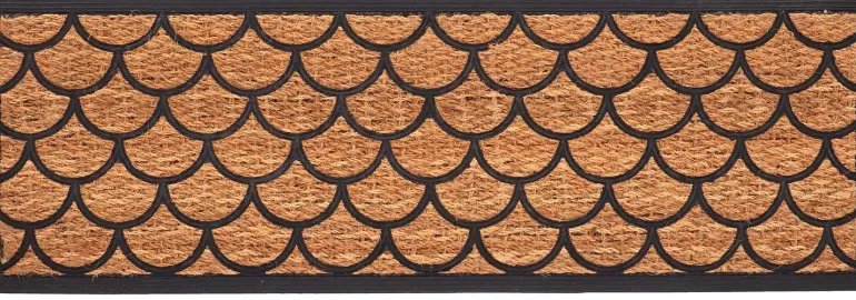 Tapis en coco et caoutchouc Bardeau XL
