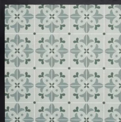 Tapis en PVC imprimé mosaique 40 x 60 cm