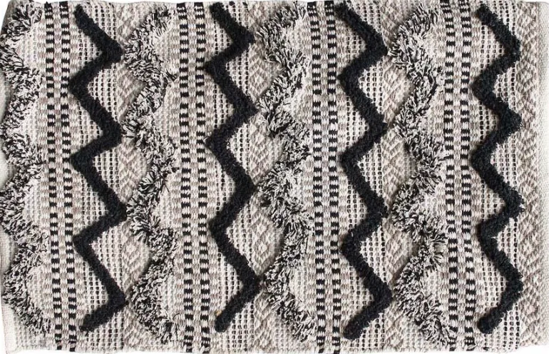 Tapis en relief ethnique 60x90 cm