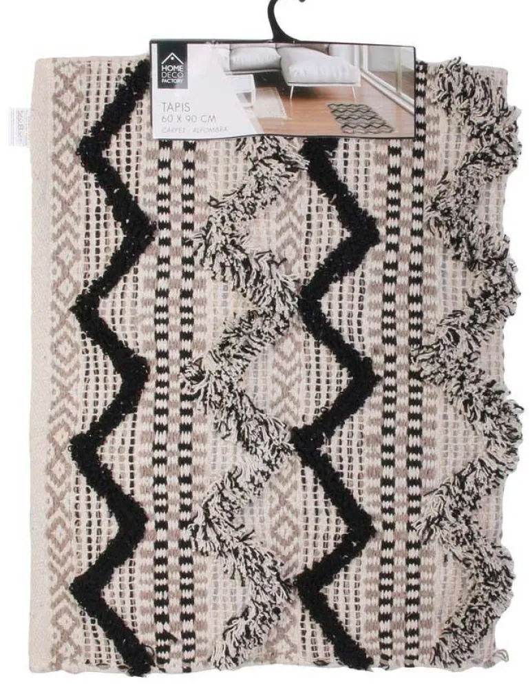 Tapis en relief ethnique 60x90 cm