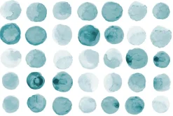 Tapis en vinyle pastilles colorées (60 x 40 cm)