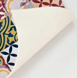 Tapis intérieur extérieur en vinyle mosaique (90 x 60 cm)