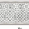 Tapis intérieur extérieur en vinyle carreaux marocains (120 x 50 cm)
