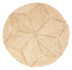Tapis rond en jonc Kaate (Diamètre 180cm)
