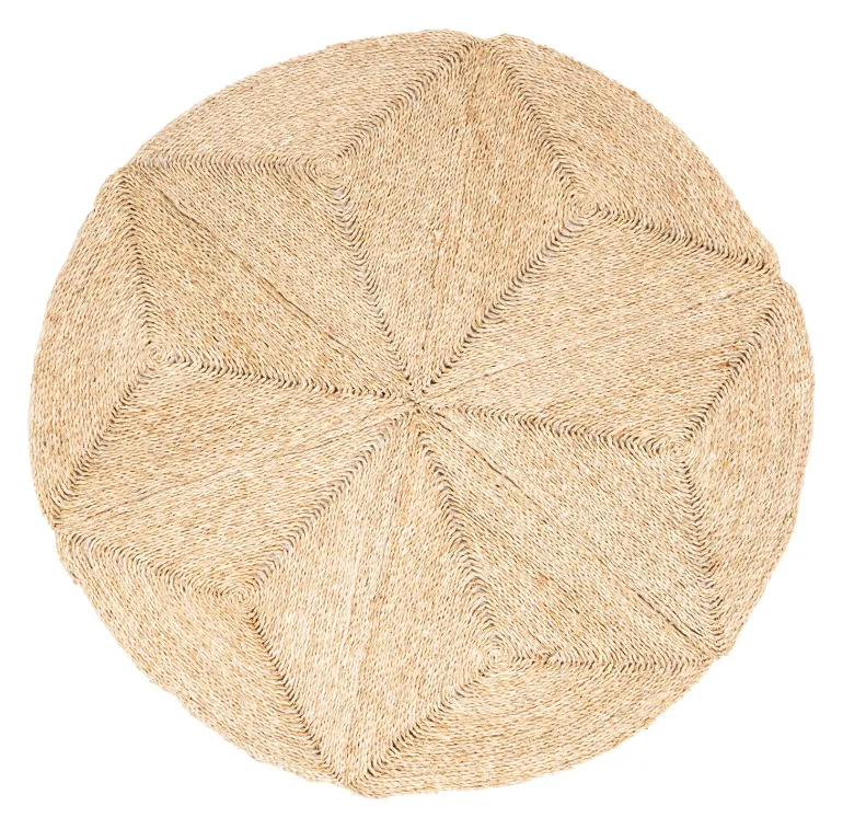 Tapis rond en jonc Kaate (Diamètre 180cm)