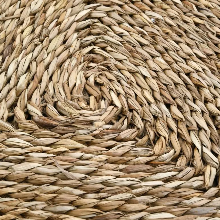 Tapis rond en jonc Kaate (Diamètre 180cm)