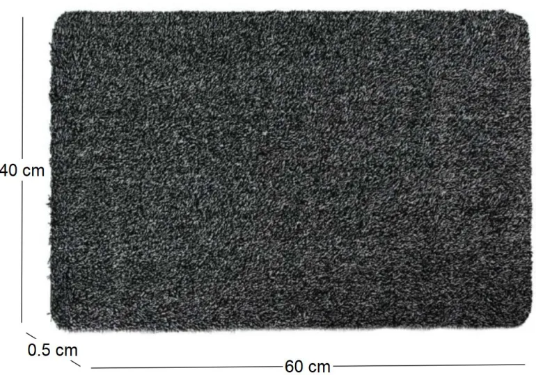 Tapis ultra absorbant et antidérapant 40 x 60 cm