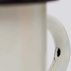 Tasses en émail coloré Classic (Lot de 3) (Noir)