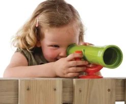 Telescope pour cabane enfant (Rouge/Gris)
