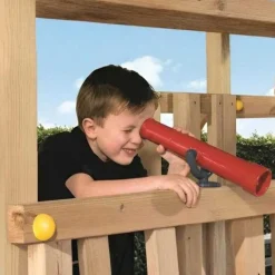 Telescope pour cabane enfant (Rouge/Gris)