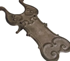 Tire-botte rouille en fer forgé