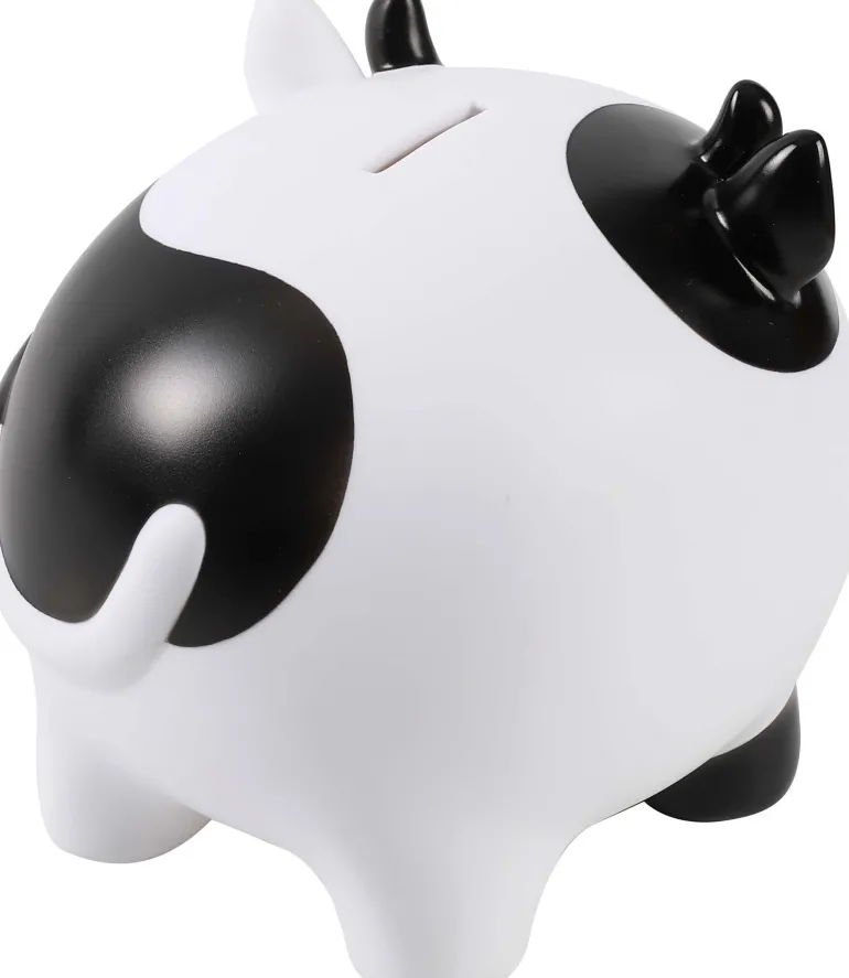 Tirelire animal en plastique (Vache)
