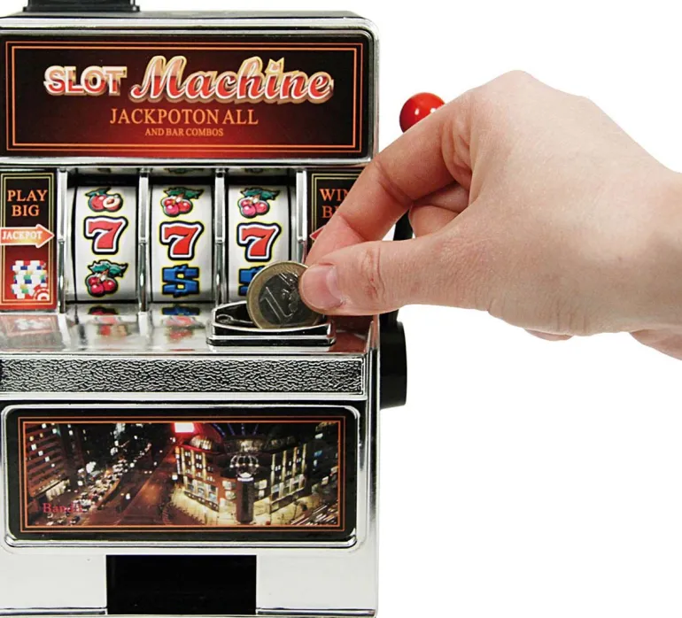 Tirelire machine à sous Slot