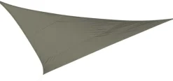 Toile d'ombrage triangulaire 5 mètres (Kaki)