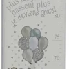 Toise en bois Nounours 120 x 12 cm