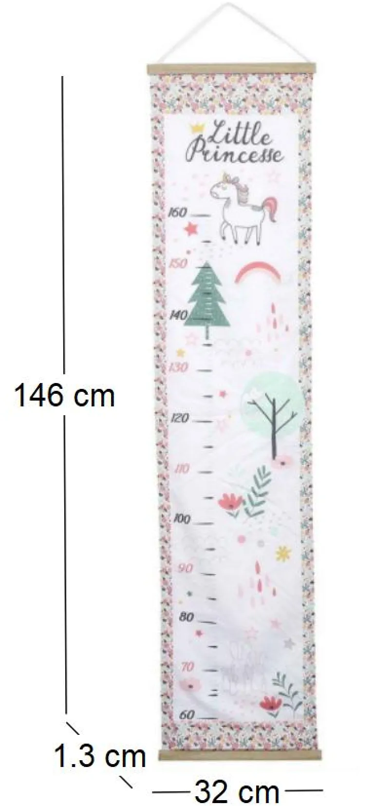Toise en tissu Little princesse