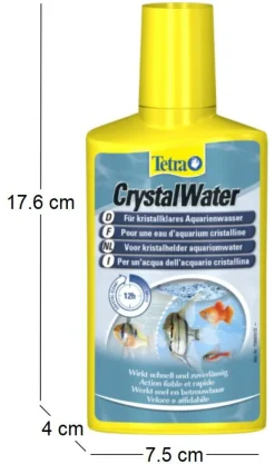 Traitement de l'eau Tetra Crystal water (250 ml)