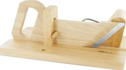 Trancheuse à charcuterie en bois
