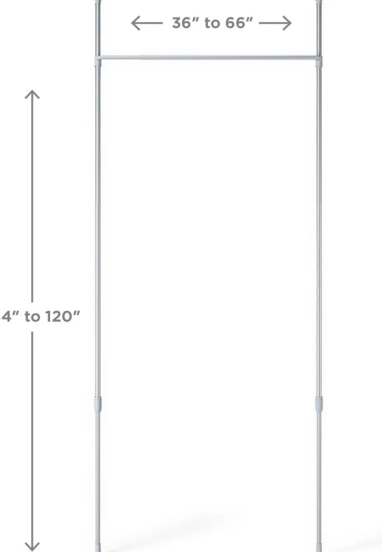Tringle extensible pour séparation de pièce Anywhere