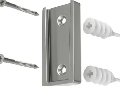 Tringle à rideaux extensible en acier Flute