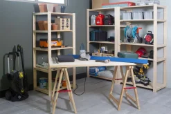 Tréteau en pin brut Professionnel Plus
