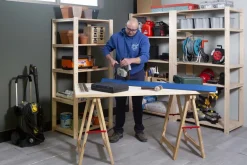 Tréteau en pin brut Professionnel Plus