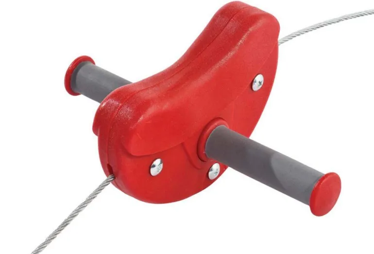 Tyrolienne pour enfant (Rouge)