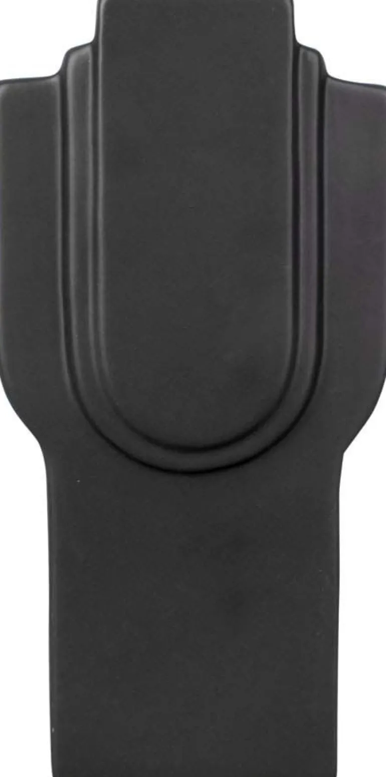 Vase en céramique Art rectangles 23 cm (Noir)