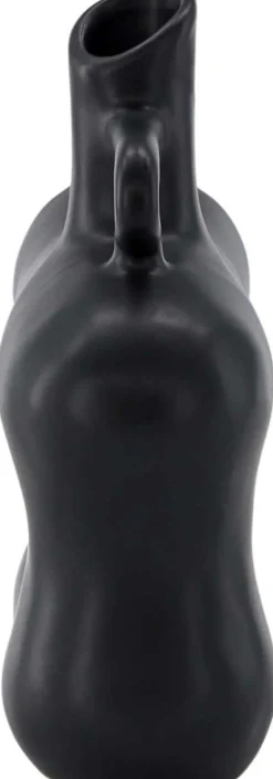 Vase en grès Dity (Noir)