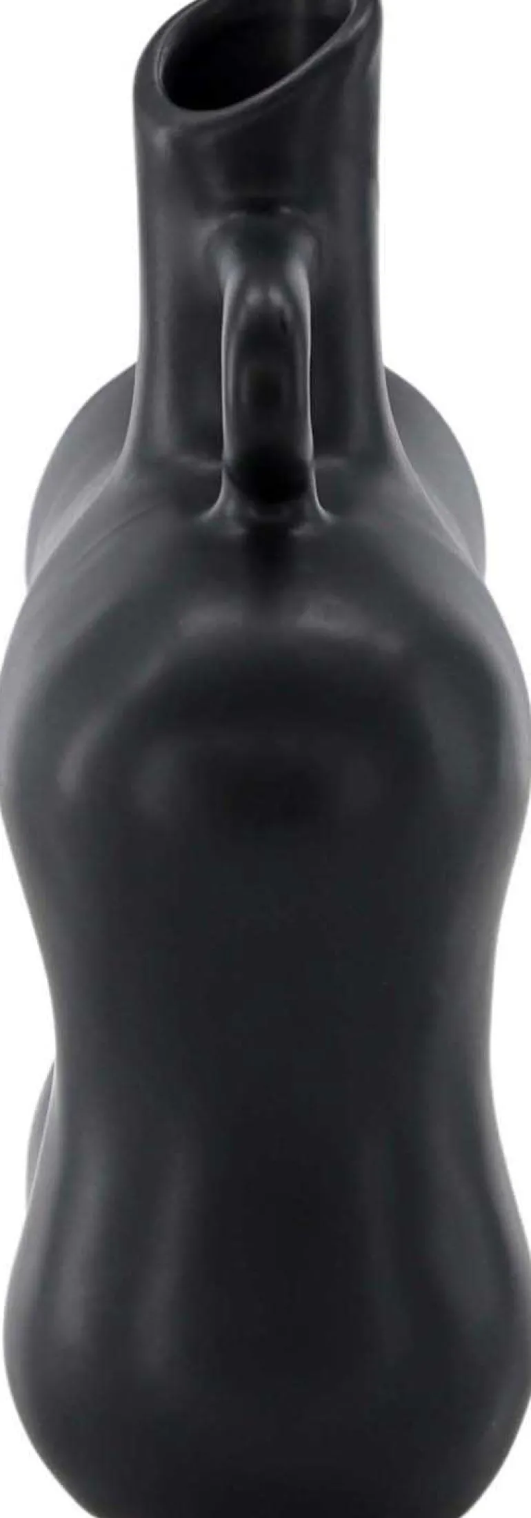 Vase en grès Dity (Noir)