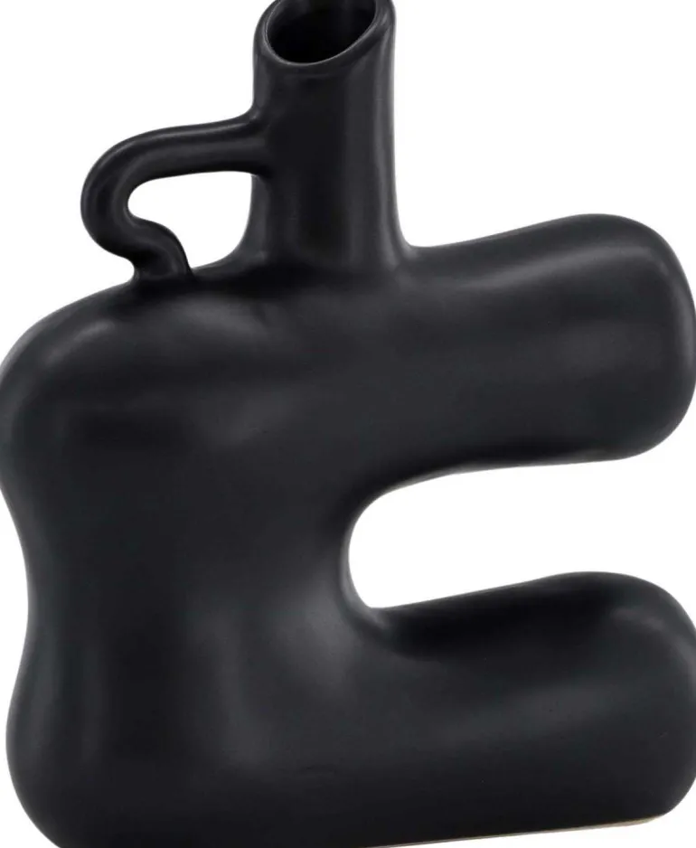 Vase en grès Dity (Noir)
