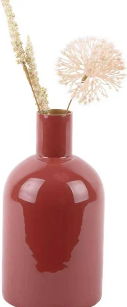 Vase en métal Ivy bottle (Ocre)