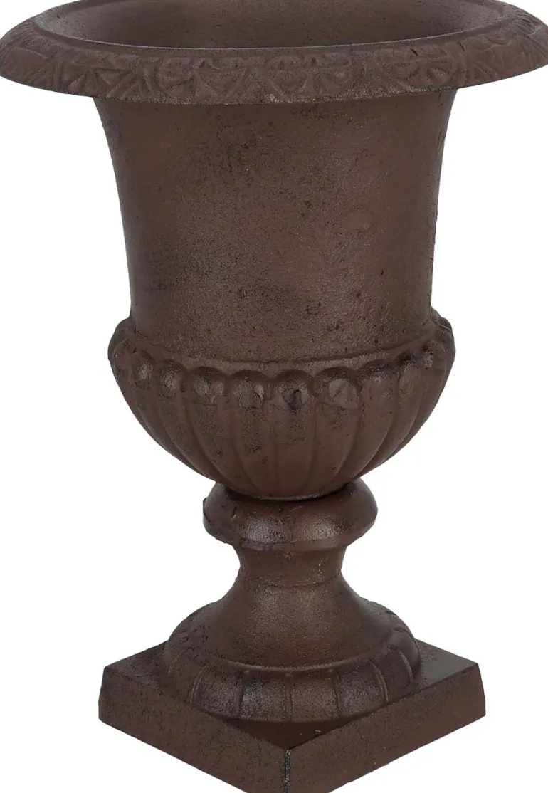 Vase Médicis en fonte (Hauteur 42 cm)