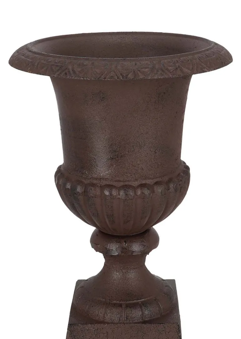 Vase Médicis en fonte (Hauteur 42 cm)